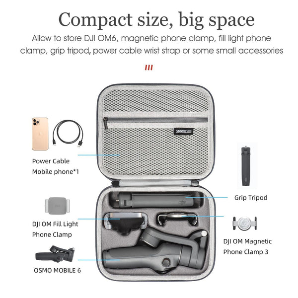 Waterproof Shockproof Portable Case For Dji Mobile 6 Audio And Video Accessories Camera Cases Bags & Covers