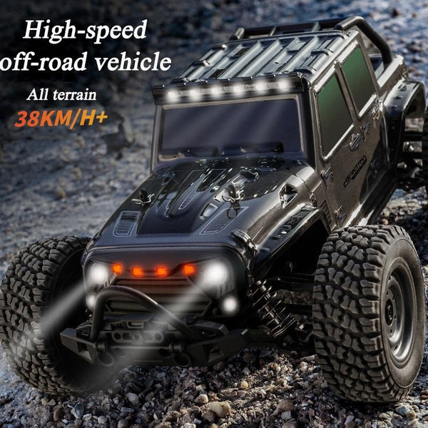 1 16 2.4G Electric 4Wd Off Road Rc Car Toy Dark Gray Remote Controlled Toys