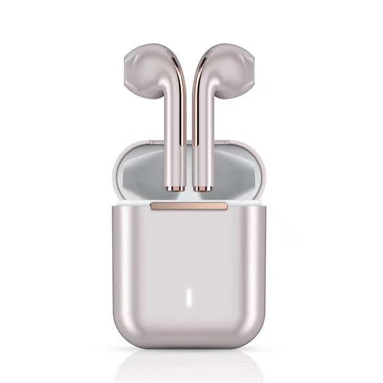 Wireless Binaural Bluetooth Earphones With Charging Box J18 Rose Gold Earbuds