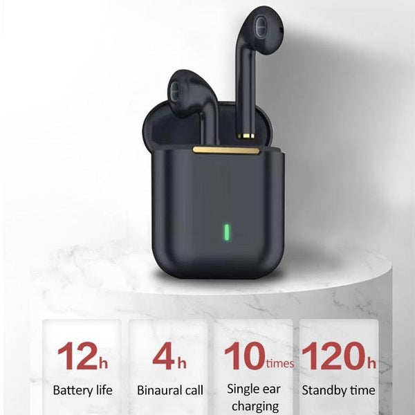 Wireless T & G J18 Bluetooth Earphones With Charging Box Rose Gold Earbuds