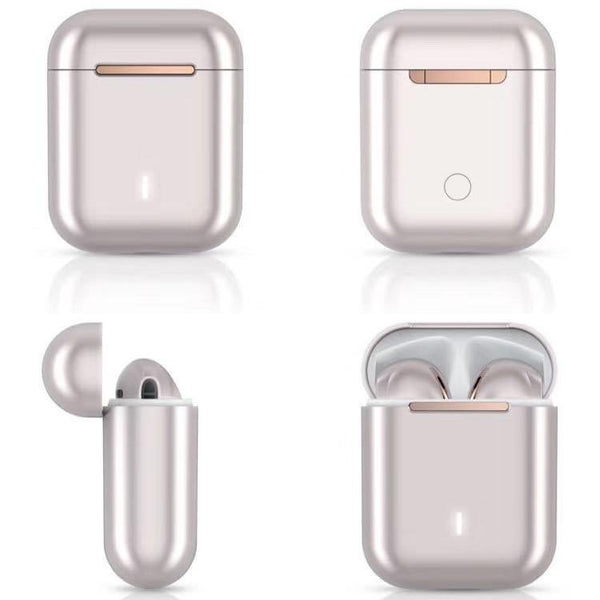 Wireless T & G J18 Bluetooth Earphones With Charging Box Rose Gold Earbuds