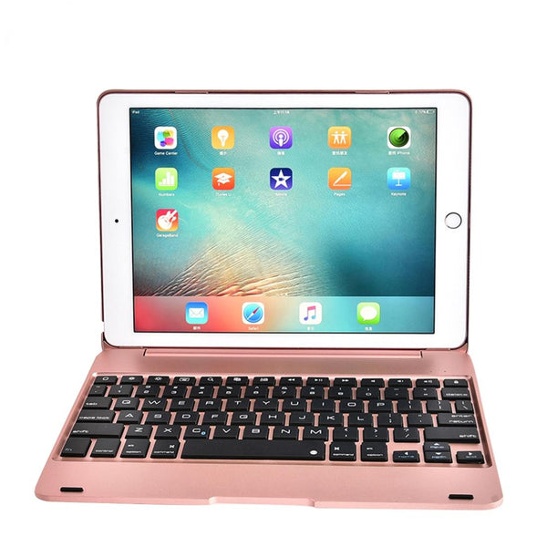 Horizontal Flip Tablet Case With Bluetooth Keyboard For Ipad Pro 9.7 Air 2 Rose Gold Laptop Cases & Bags