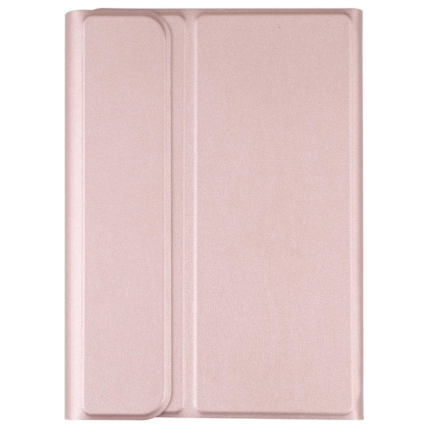 Ultra Thin Bluetooth Keyboard Leather Case For Ipad Mini 6 With Detachable Lambskin Texture And Stand Rose Gold Laptop Cases & Bags