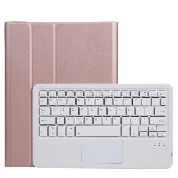 2 In 1 Bluetooth Keyboard & Leather Tablet Case For Ipad Pro 11 / Air 2020 Rose Gold Keyboards