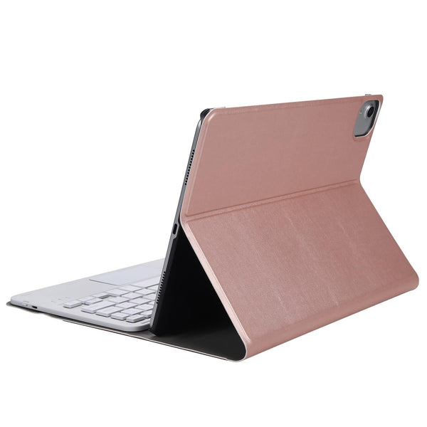 2 In 1 Bluetooth Keyboard & Leather Tablet Case For Ipad Pro 11 / Air 2020 Rose Gold Keyboards