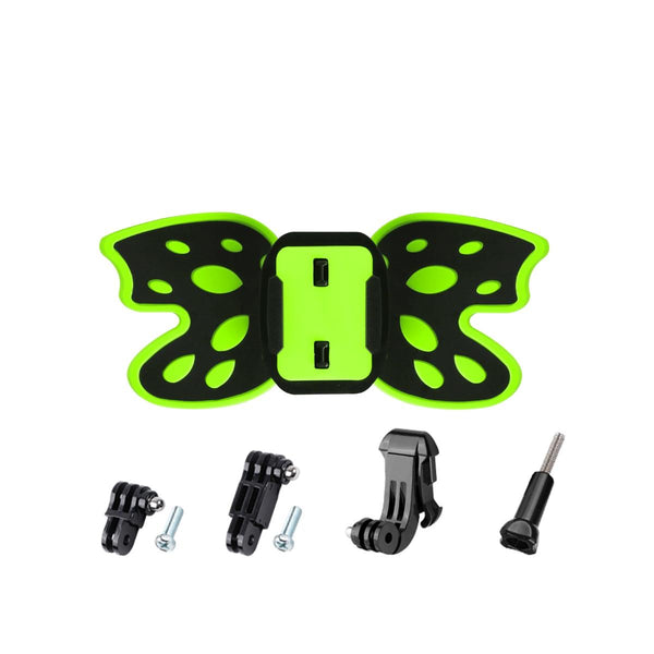 3 Way Pivot Arm Butterfly Helmet Mount For Gopro Hero12 Bike Camera Holders Mounts