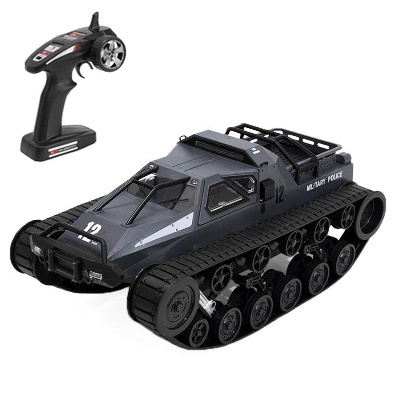 2.4G Rc Tracked Tank Off Road Vehicle Toy 1 12 Scale Grey Remote Controlled Toys