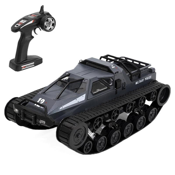 2.4G Rc Tracked Tank Off Road Vehicle Toy 1 12 Scale Grey Remote Controlled Toys
