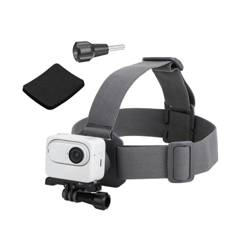 360 Degree Head Strap For Action Cameras_Grey Straps & Hand Grips