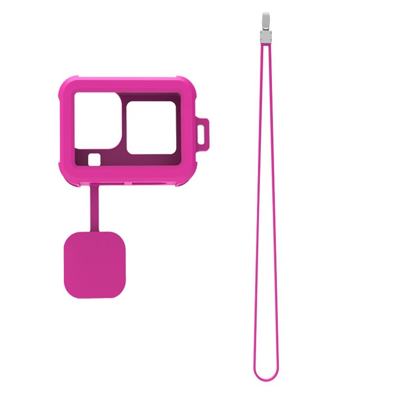 Silicone Case For Gopro Hero10 / 9 Liquid Finish_Pink Camera Cases Bags & Covers