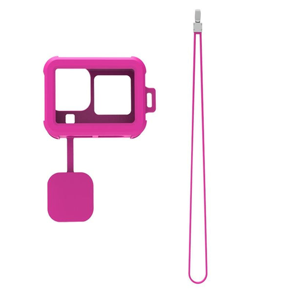 Silicone Case For Gopro Hero10 / 9 Liquid Finish_Pink Camera Cases Bags & Covers