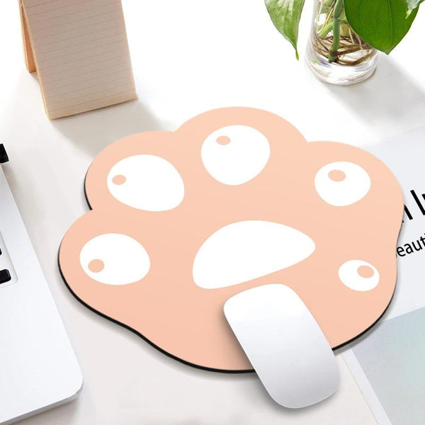3 Piece Cute Cartoon Cat Claw Mouse Pad Set 280 X 250 3Mm Skin Colour Mouse Pads & Wrist Rests