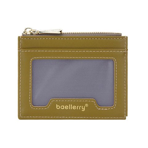Light & Thin Card Bag Multifunctional Coin Purse Dark Green Wallets