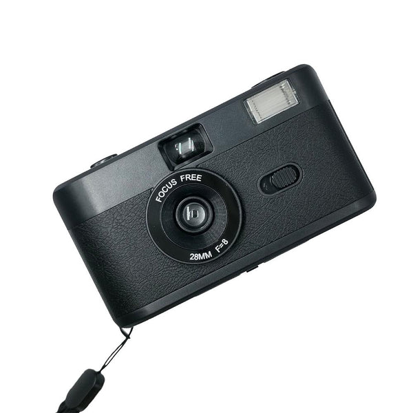 Retro Manual Reusable Film Camera For Kids No Film_Black Digital Cameras