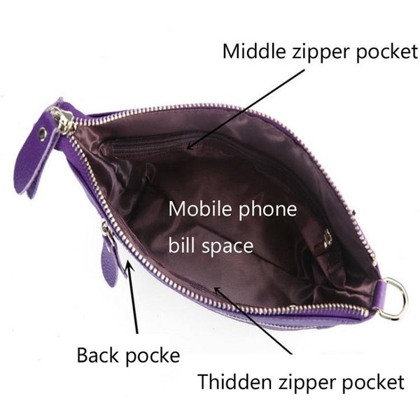 Fringed One Shoulder Bag For Women Large Capacity Casual Light Purple Women's Bags & Handbags