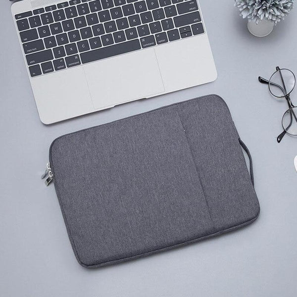 Universal Denim Laptop Bag For 13.3 Notebooks Fits Macbook Air Pro Portable And Stylish 35.5 X 26.5 2Cm Grey Laptop Cases & Bags