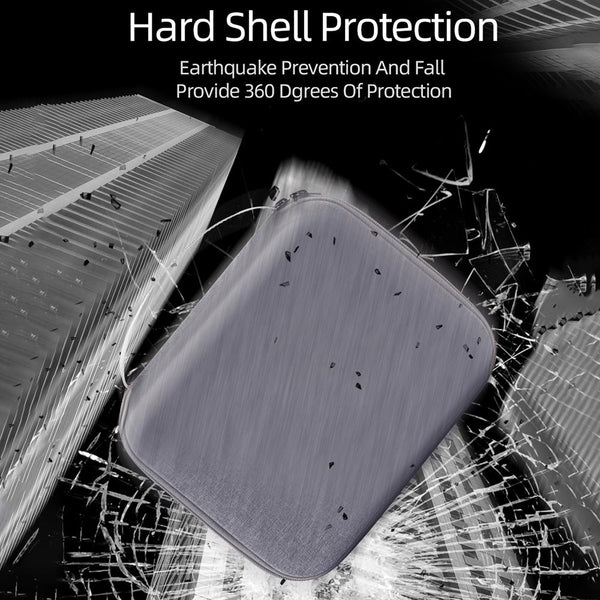 Dji Action Carrying Case 3 Sizes Available_Grey Camera Cases Bags & Covers