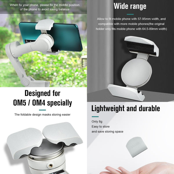Om4 Handheld Gimbal Magnetic Buckle Expansion Bracket Stabilizers