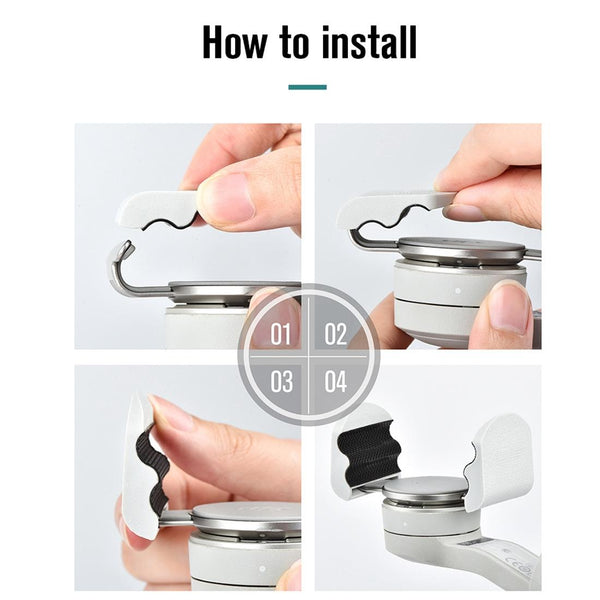 Om4 Handheld Gimbal Magnetic Buckle Expansion Bracket Stabilizers