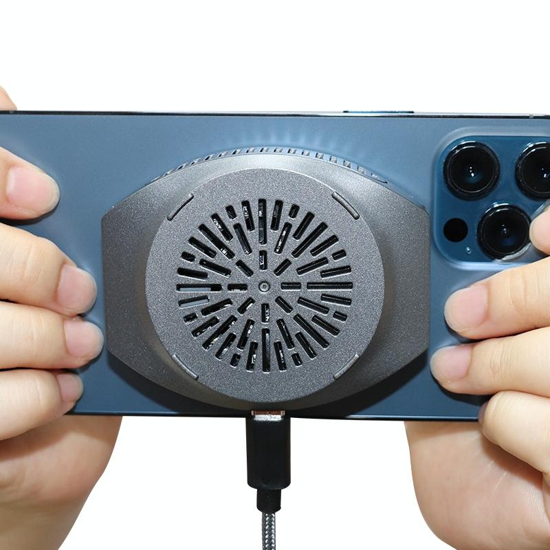 15W Magnetic Wireless Charger For Refrigeration Grey Chargers & Cradles