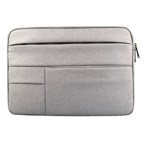 14 Inches 14 Laptop Tablet Bag With Multiple Pockets Portable And Durable Grey Laptop Cases & Bags