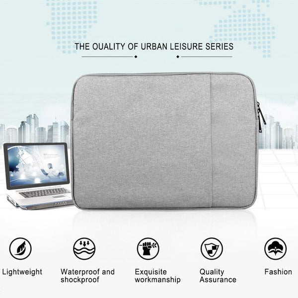 Parallel Deals Versatile Laptop And Tablet Bag For Business Grey Laptop Cases & Bags