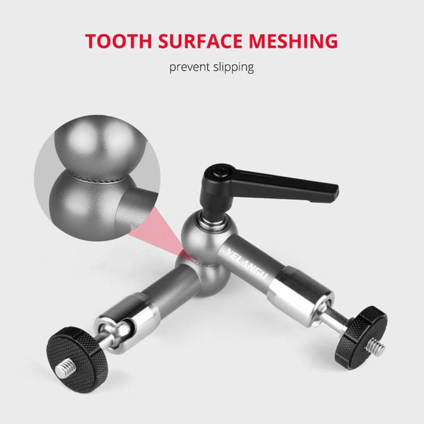 Flexible Articulating Arm With Friction Silver Other Tripods & Supports