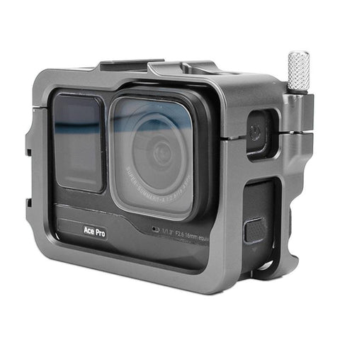 Aluminum Alloy Metal Rabbit Cage For Insta360 Ace Pro Camera Cases Bags & Covers