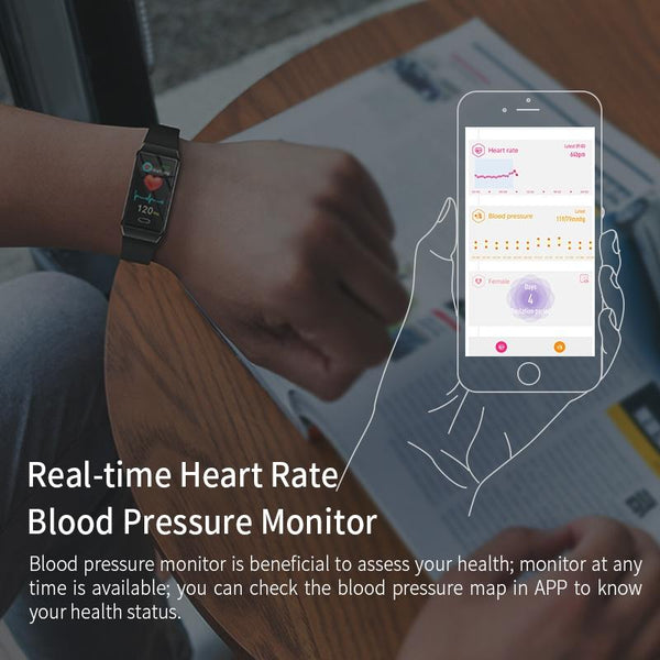 Waterproof Smart Bracelet With Tft Screen 6 Inches Grey Smart Watches