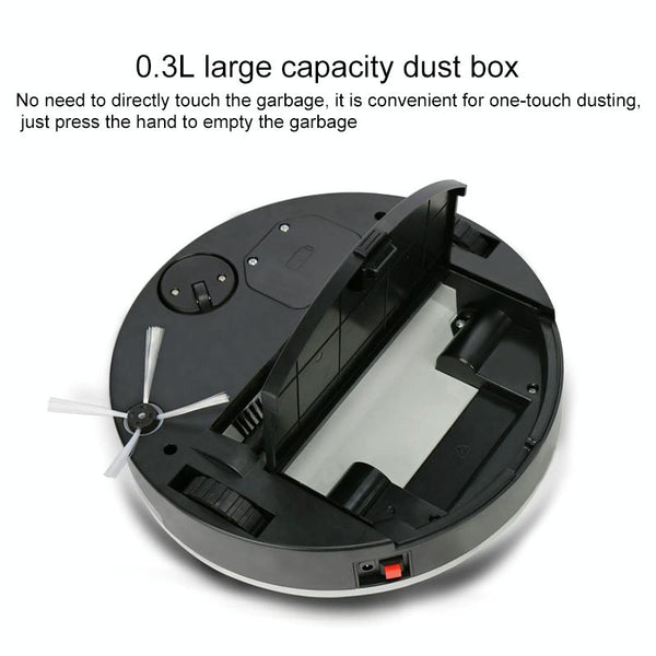 Smart Household Sweeping Machine Cleaner Robot Grey Carpet & Floor Sweepers