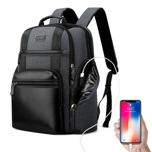Outdoor Anti Theft Waterproof Shoulder Bag With Usb Port Large Capacity Bags