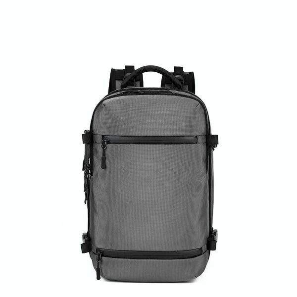 17 Inch Waterproof Usb Shoulder Backpack For Travel Light Grey Women Backpacks