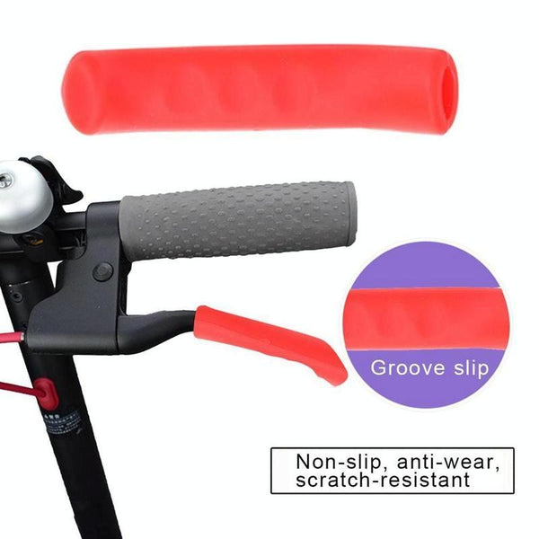 Non Slip Silicone Handbrake Covers For Xiaomi Mijia M365 Electric Scooter 2 Pcs Pink Accessories Parts
