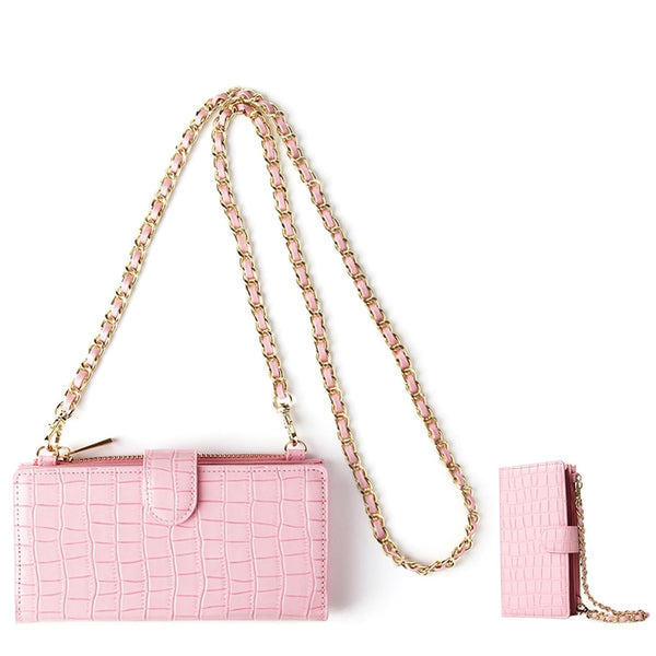 Convertible Crossbody Phone Purse With Chain Beige White Women's Bags & Handbags