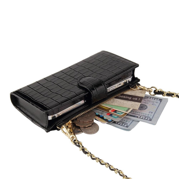 Long Crossbody Mini Shoulder Bag For Coins & Phone Beige Women's Bags & Handbags