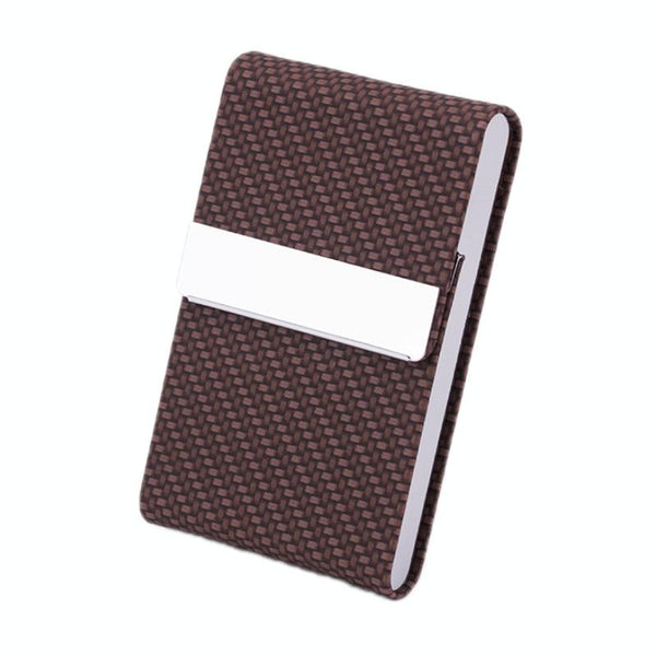 Business Card Case For Advertising Fits Most Cards Woven Coffee Business Card Holders