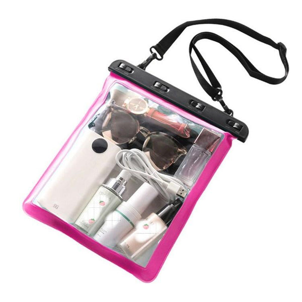 Waterproof Single Shoulder Bag For Mobile Phone Small Objects Multipurpose Design Lake Blue Other Mobile Accessories