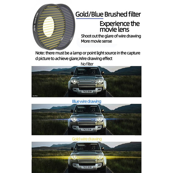 Parallel Deals 1 Sets Of Enhanced Streak Drawing Lens Filter For Dji Action 3 Filters