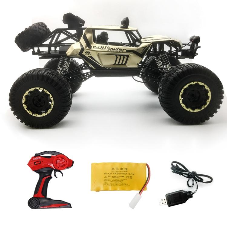 1:8 Alloy Remote Control Climbing Car Off Road Vehicle Toy Gold Remote Controlled Toys