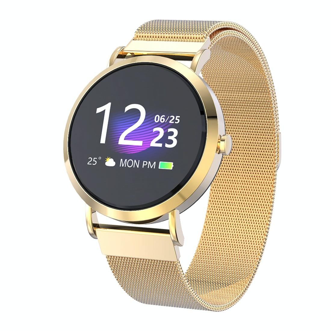 Smart Bracelet With Call Heart Bp Sleep And Oxygen Monitoring Gold Activity Trackers