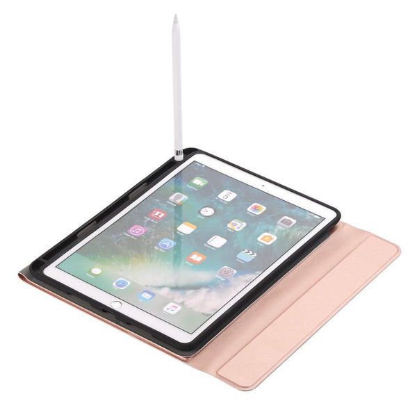 Parallel Deals Ultra Thin Bluetooth Keyboard Leather Case For Ipad Air / Pro 10.5 With Pen Slot & Holder Gold Laptop Cases & Bags