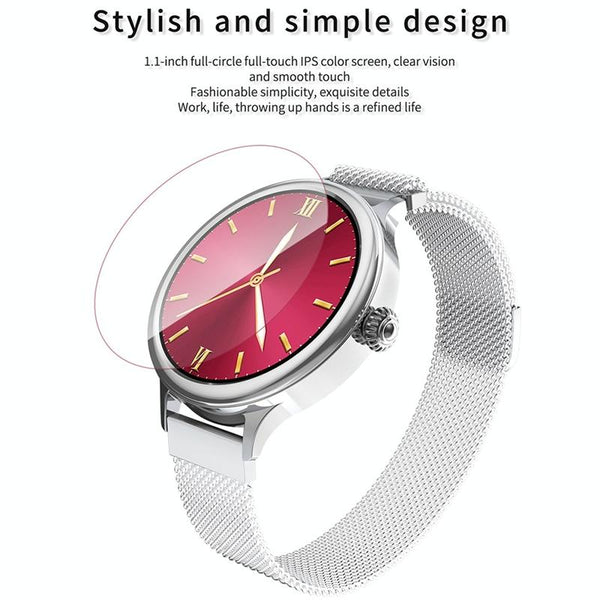 Waterproof Women Menstrual Cycle Smart Watch Gold Smart Watches