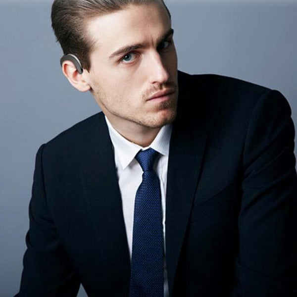 Bluetooth Bone Conduction Sports Earphones With Earhook V4.1 Gold Earbuds