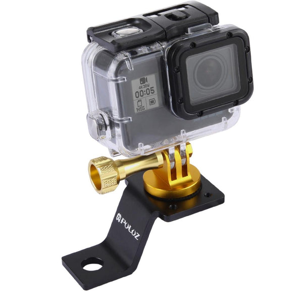 Universal Motorcycle Mount For Action Cameras_Gold Bike Camera Holders Mounts