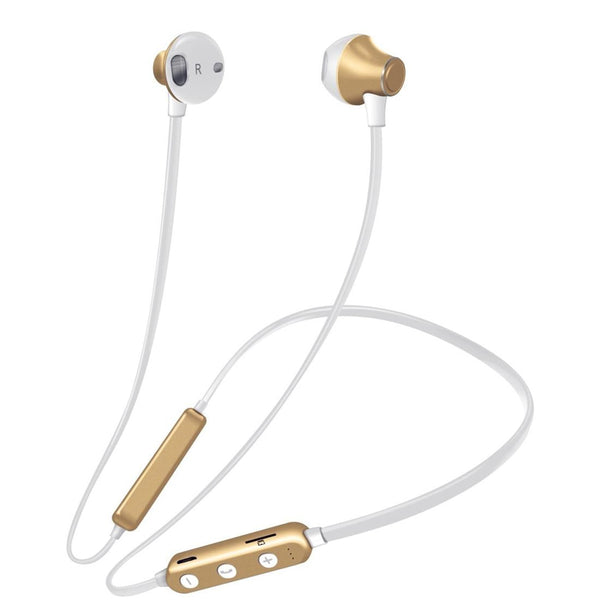 Mg G18 4.2 Sport Wireless Bluetooth 5.0 Earphone Gold Earbuds