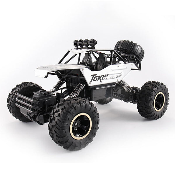 37Cm Remote Control Bigfoot Climbing Car 1 12 Alloy 4Wd Cross Country Toy Gold Remote Controlled Toys