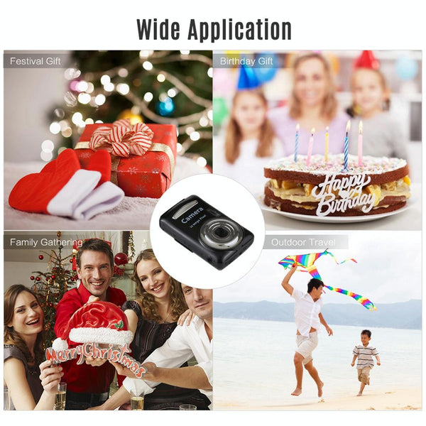 16Mp 4X Zoom Hd Digital Video Camera With 2.4 Tft Screen Digital Cameras