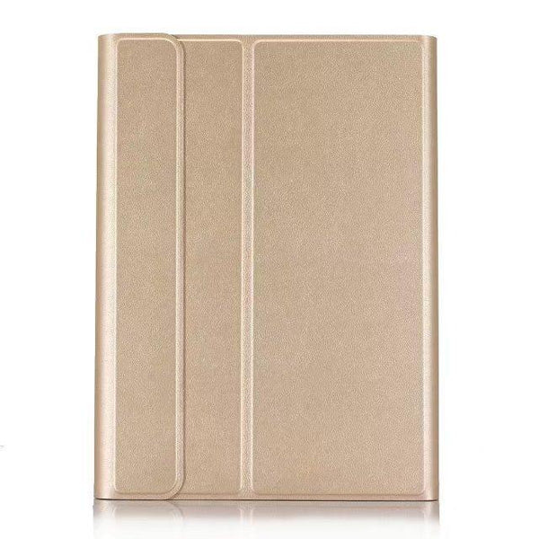 Bluetooth Keyboard & Leather Tablet Case For Ipad Pro / Air 9.7 2017 2018 Detachable Horizontal Flip With Holder Gold Keyboards