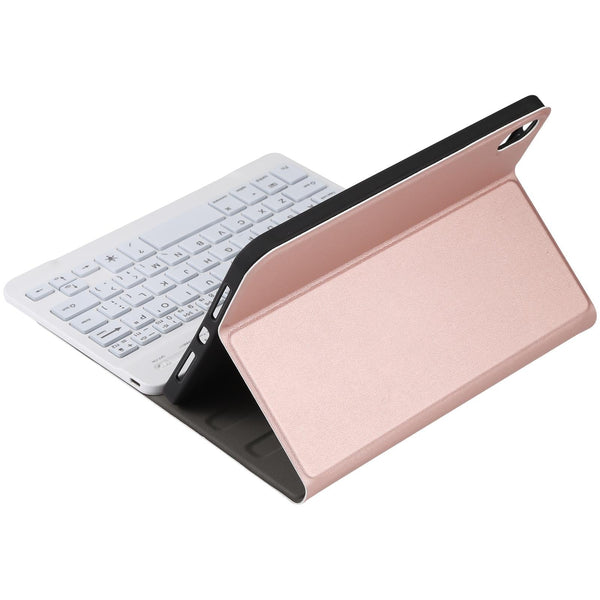 Parallel Deals Ultra Thin Bluetooth Keyboard Leather Case For Ipad Mini 6 With Detachable Lambskin Texture And Stand Gold Laptop Cases & Bags