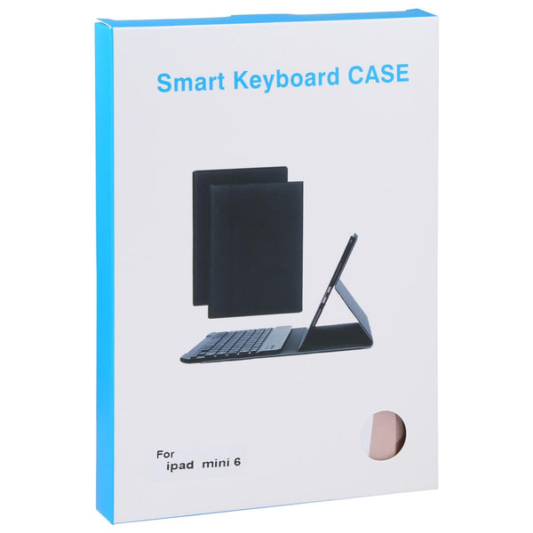 Parallel Deals Ultra Thin Bluetooth Keyboard Leather Case For Ipad Mini 6 With Detachable Lambskin Texture And Stand Gold Laptop Cases & Bags
